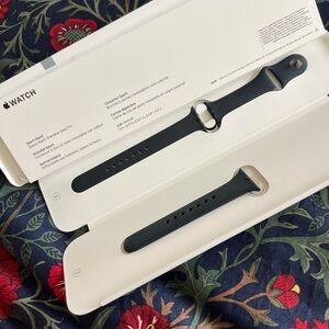 Apple Watch Black Silicone Smartwatch Band